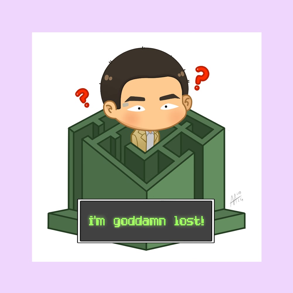 Image of [PRE-ORDER] Lost! Namjoon sticker