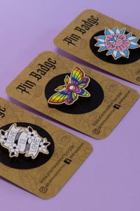 Image 1 of Pride pin badges