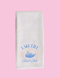 Lake Life Tea Towel