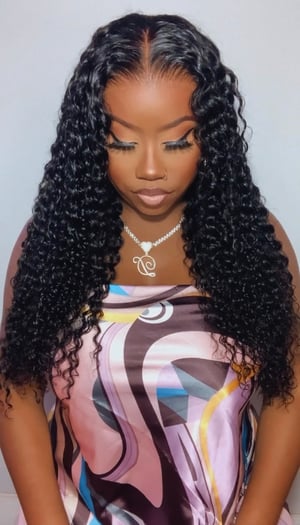 Image of Deep Wave 13”x4” Lace Front Wig in 24”