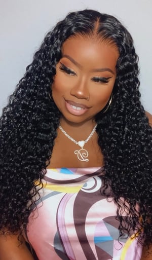 Image of Deep Wave 13”x4” Lace Front Wig in 24”