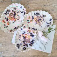 Image 1 of Wonderful Little Antique Frilly Dishes 