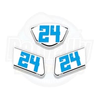 Race Number Boards. To Fit Kawasaki ZX-6R 636 2013-2023