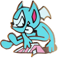 Shiny Imp pin