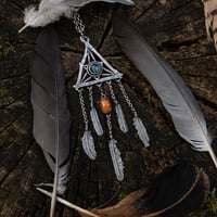 Image 3 of Dreamcatcher necklace