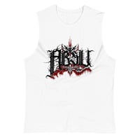 Image 1 of ABSU - LOGO '97 (BLACK & RED PRINT) MUSCLE SHIRT