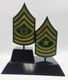 SERGEANTS MAJOR ACADEMY MEMORABILIA DESK PLAQUE