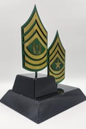 SERGEANTS MAJOR ACADEMY MEMORABILIA DESK PLAQUE