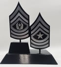 SERGEANTS MAJOR ACADEMY MEMORABILIA DESK PLAQUE