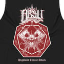 ABSU - HIGHLAND TYRANT ATTACK (RED & WHITE PRINT) MUSCLE SHIRT