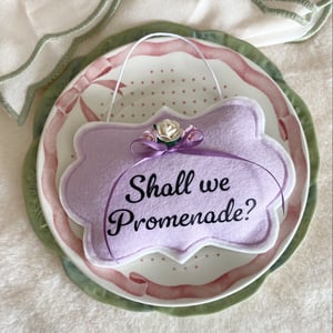 Image of Bridgerton Felt Decorations