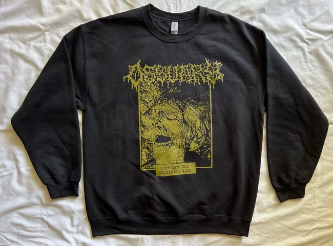 "SEEP INTO..." CREWNECK SWEATSHIRT