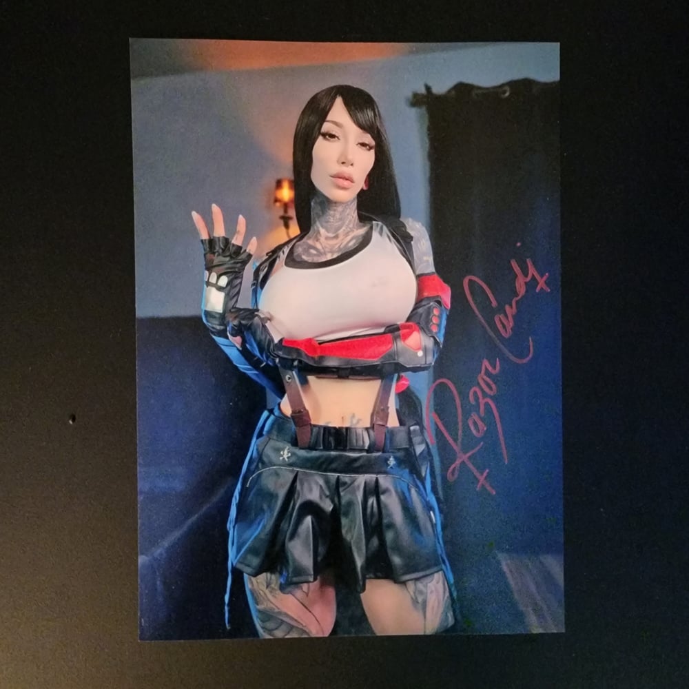 TIFA LOCKHART 5x7inch signed print