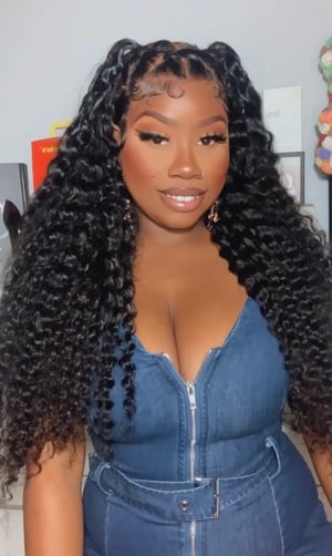 Image of Pre Styled Deep Wave 13x6 Lace Front Wig in 26