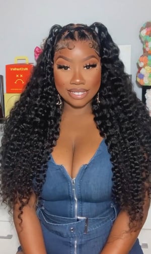 Image of Pre Styled Deep Wave 13x6 Lace Front Wig in 26