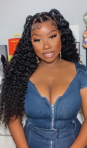 Image of Pre Styled Deep Wave 13x6 Lace Front Wig in 26