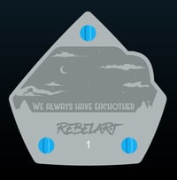 Image 2 of “We have eachother" Hera and Kanan Large Hard enamel pin preorder