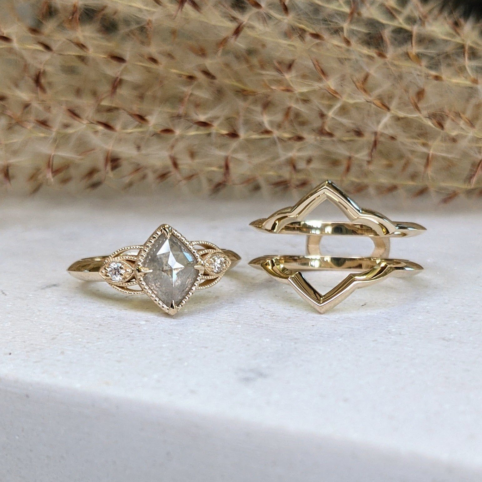 Adara Ring Set Stephanie Ellis Jewelry - Main Image