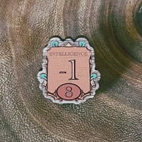 Image 1 of Intelligence -1 Wooden Pin 