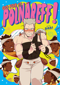 "Go for it, Polnareff!!" print