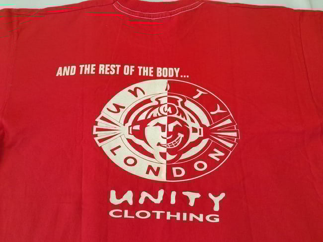 1995 Unity Records London T-Shirt