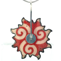 Image 2 of Triskelion Sun Necklace