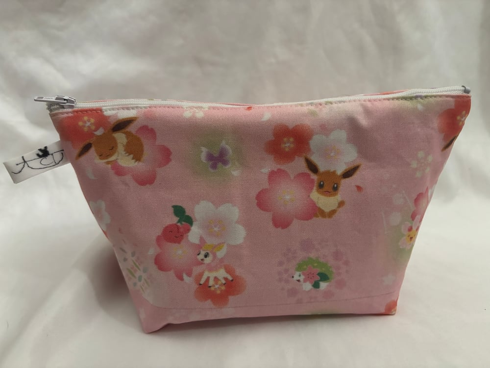 Image of Sakura Cuties Zipper Pouch