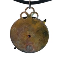 Image 2 of Brown Astrolabe Necklace