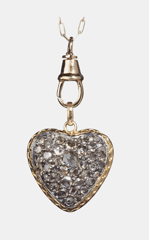 Image of 5 Octobre Diamond Heart Necklace