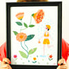 Affiche Fleur douche