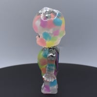 Image 4 of Kilos Kewties Glow in the Dark Pride Flag Disco Ball Double Cast Resin Figure