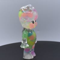 Image 5 of Kilos Kewties Glow in the Dark Pride Flag Disco Ball Double Cast Resin Figure