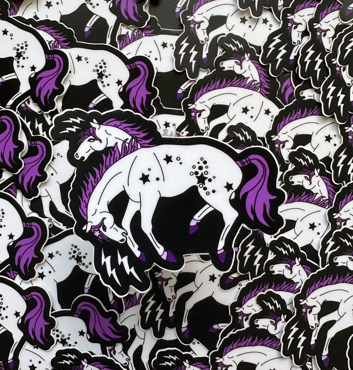 Two Headed Horse Sticker