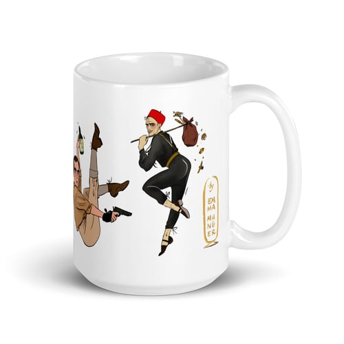 Image of The Mummy '99 Pin-ups Mug #2 ~ Collect 'Em All