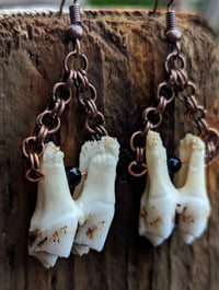 Image 3 of EFFETE - Deer Tooth Earrings