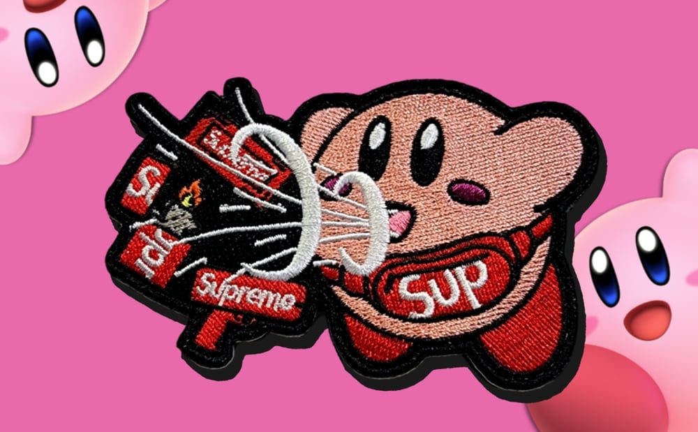 Image of KIRBY "SUPREME" EMBROIDERED PATCH