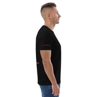 Image 4 of Visionary Rose Edition Designer Luxury Modern Unisex Organic Cotton Graphic Fashion T-Shirt