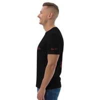 Image 5 of Visionary Rose Edition Designer Luxury Modern Unisex Organic Cotton Graphic Fashion T-Shirt