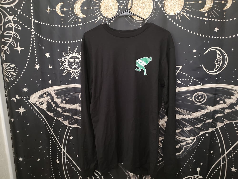 Image of Patch Holder Running Bottle Long sleeve Black..