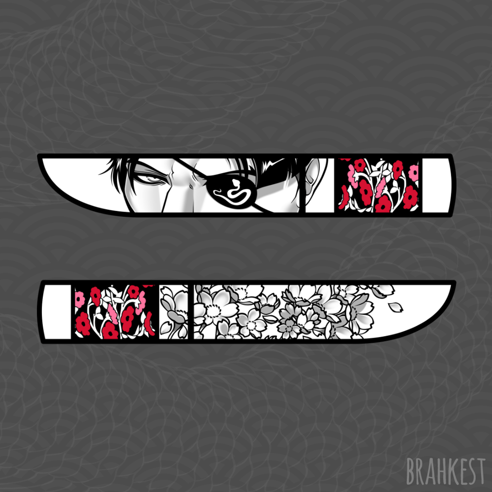Holo Tantō Acrylic Charm - Pre-Order