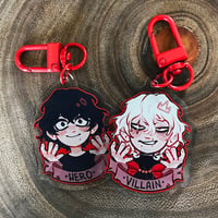 Image 2 of League of Villains Trio Charms