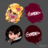 Chibi Goromi Acrylic Charms - Pre-Order