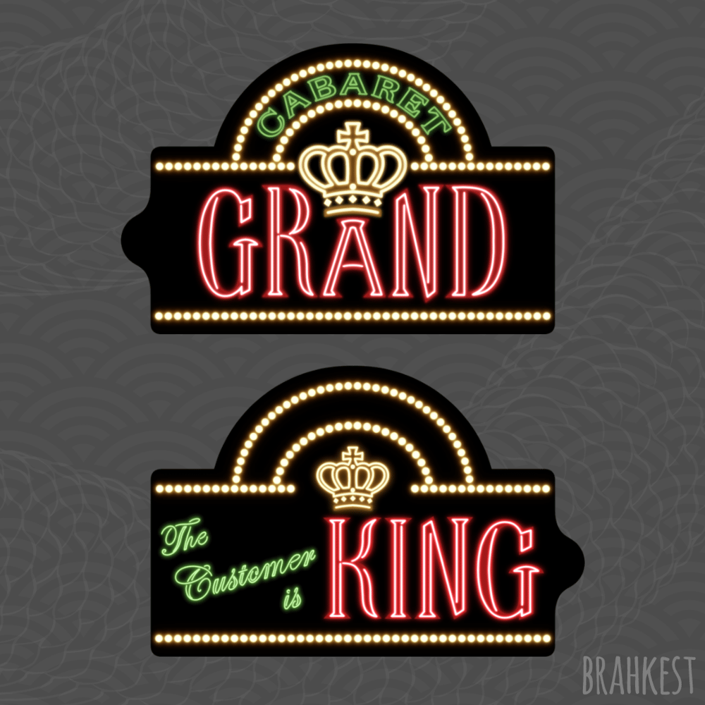 Cabaret Grand Acrylic Keychain - Pre-Order