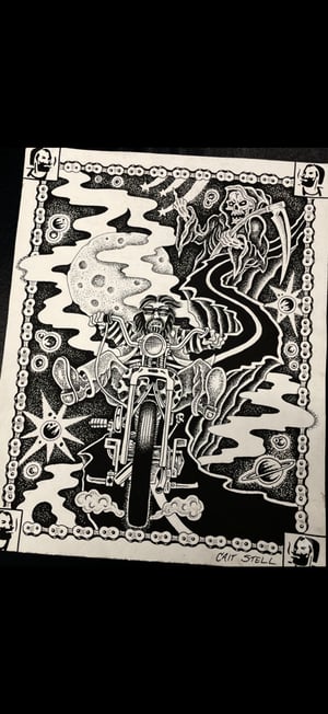 Image of SET OF 3 BIKE CHAIN PRINTS