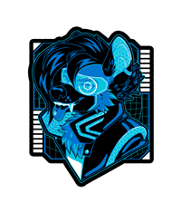 CyberYeen Sticker