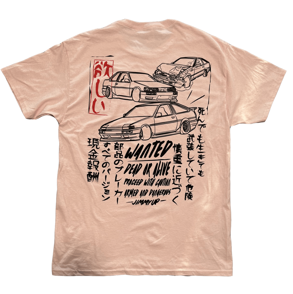 Image of AE86 Wanted Tee