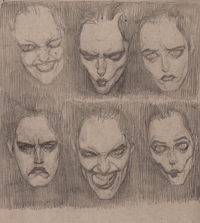 Eva Green Sketches