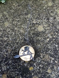 Image 5 of Bewitched Handmade Acrylic Necklace Witchcraft Alternative Jewellery Halloween 