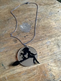 Image 6 of Bewitched Handmade Acrylic Necklace Witchcraft Alternative Jewellery Halloween 
