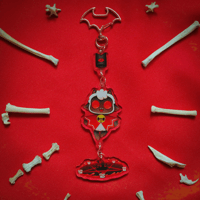 Image 1 of Cult of the Lamb Linking Keychain